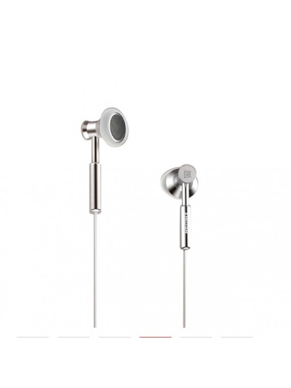REMAX RM-305M Metal Earphone Silver