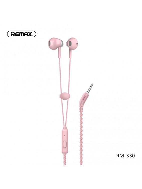 REMAX RM-330 Bracelet Earphone Pink