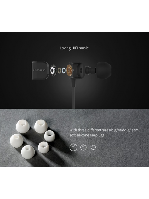 REMAX RM-502 Earphone Yellow