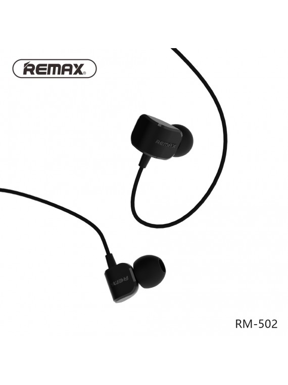 REMAX RM-502 Earphone Black
