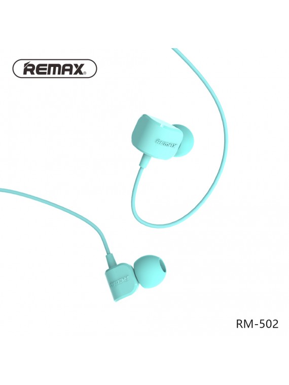 REMAX RM-502 Earphone Blue
