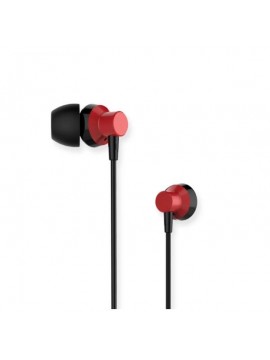REMAX RM-512 Metal Wired Music Headset Red