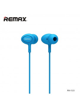 REMAX RM-515 In-Ear Earphone With Mic Blue