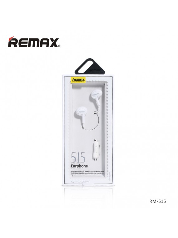 REMAX RM-515 In-Ear Earphone With Mic Blue