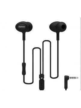 REMAX RM-515 In-Ear Earphone With Mic Black
