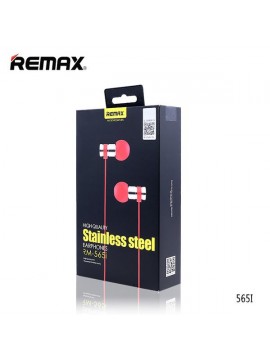 REMAX RM-565i 3.5mm Plug Stainless Steel Earphone Gold
