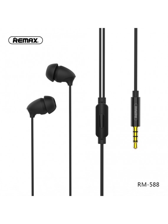 REMAX RM-588 Sleep Earphone Black
