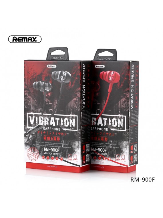 REMAX RM-900F Vibration Earphone black