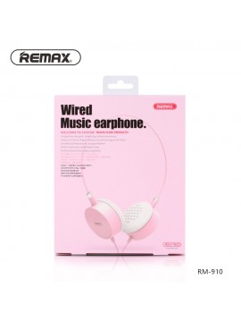 REMAX RM-910 Wired Music Earphone Black