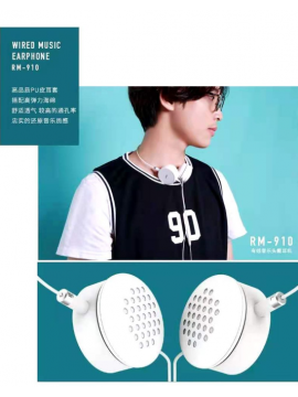 REMAX RM-910 Wired Music Earphone White