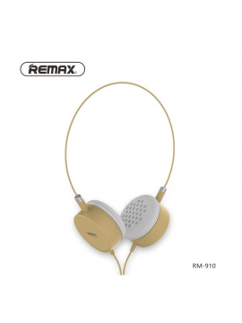 REMAX RM-910 Wired Music Earphone Yellow
