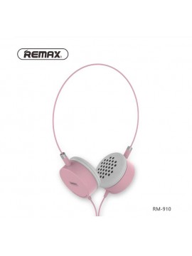 REMAX RM-910 Wired Music Earphone Pink
