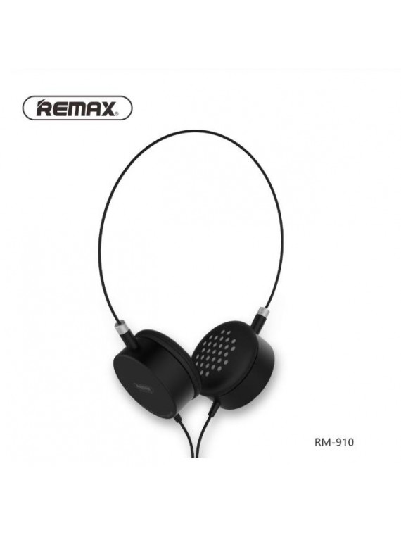 REMAX RM-910 Wired Music Earphone Black