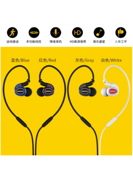 REMAX RM-S1 Pro Sporty Earphone Black