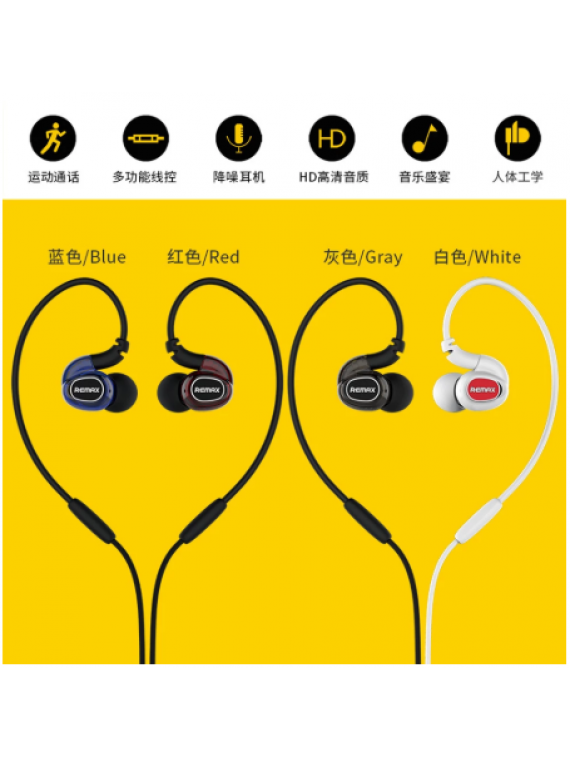 REMAX RM-S1 Pro Sporty Earphone Black