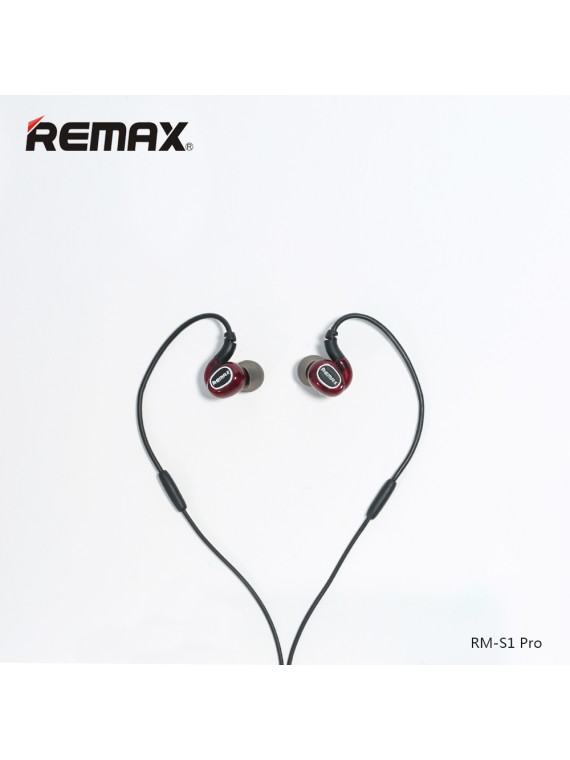 REMAX RM-S1 Pro Sporty Earphone Red