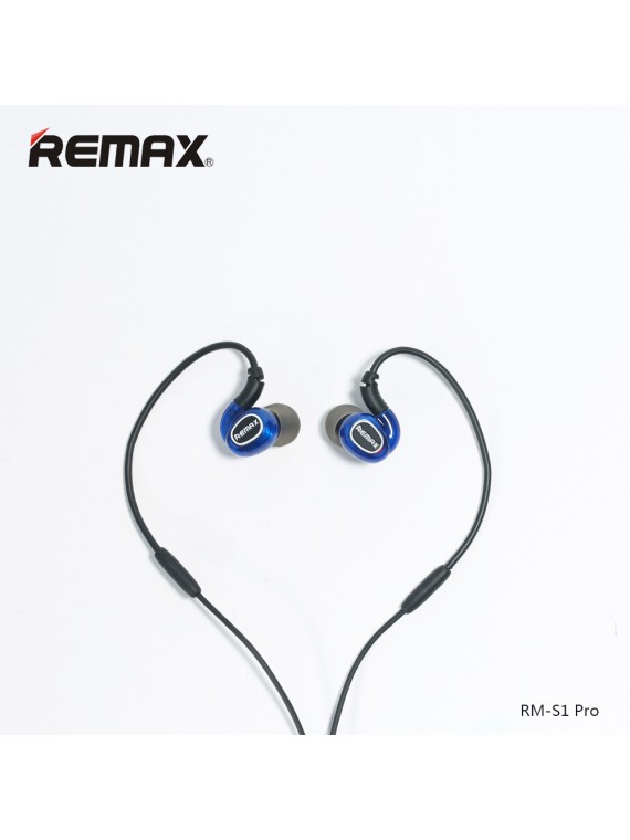 REMAX RM-S1 Pro Sporty Earphone Blue