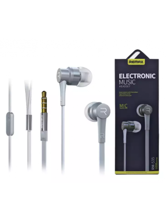 REMAX RM-535 Earphone White