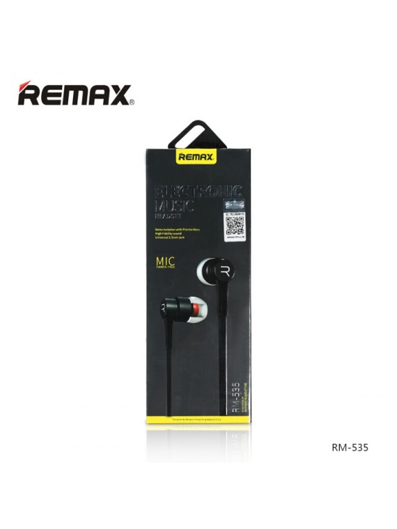 REMAX RM-535 Earphone White