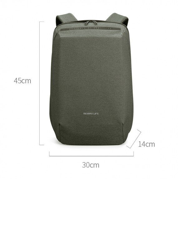 	 REMAX RL-SC06 Janest Series Backpack Dark Green