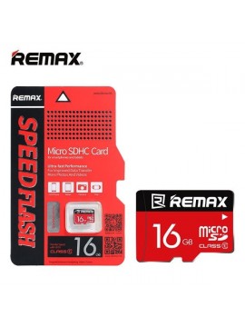 REMAX C10 Micro SD Card 16G Red