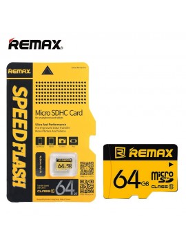 REMAX C10 Micro SD Card 64G Yellow
