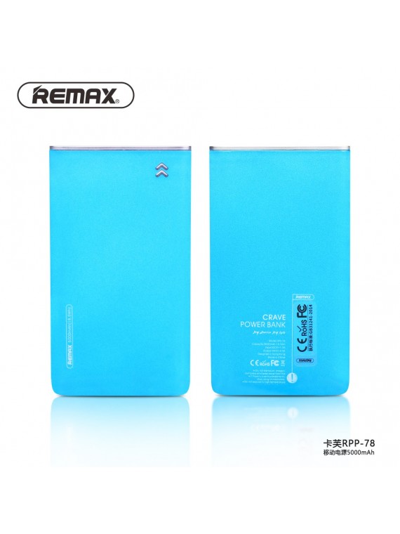 REMAX RPP-78 5000mAh Crave Power Bank Blue