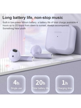 TN22 True Wireless Bluetooth Earphones white
