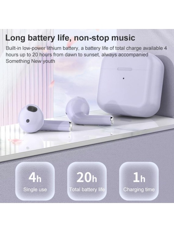 TN22 True Wireless Bluetooth Earphones pink