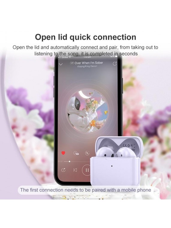 TN22 True Wireless Bluetooth Earphones pink