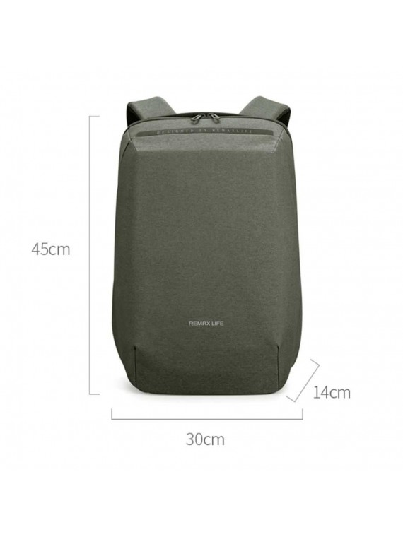 REMAX RL-SC06 Janest Series Backpack Dark Green
