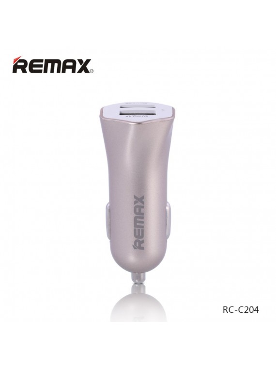 REMAX RCC204 2 USB Car Charger Fast 7 Gold