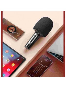 REMAX K07 NEW Mogoo Series Handheld Wireless Microphone Black