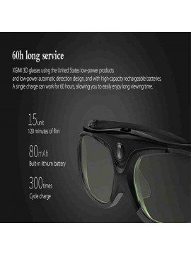 XGIMI PJ-0013 3D GLASSES (no clip) G105L black